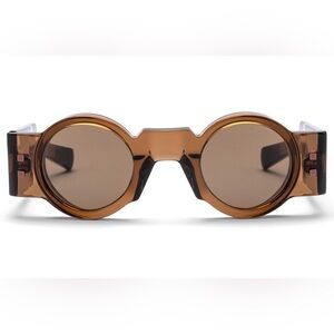 Balmain | Olivier Round Brown Sunglasses